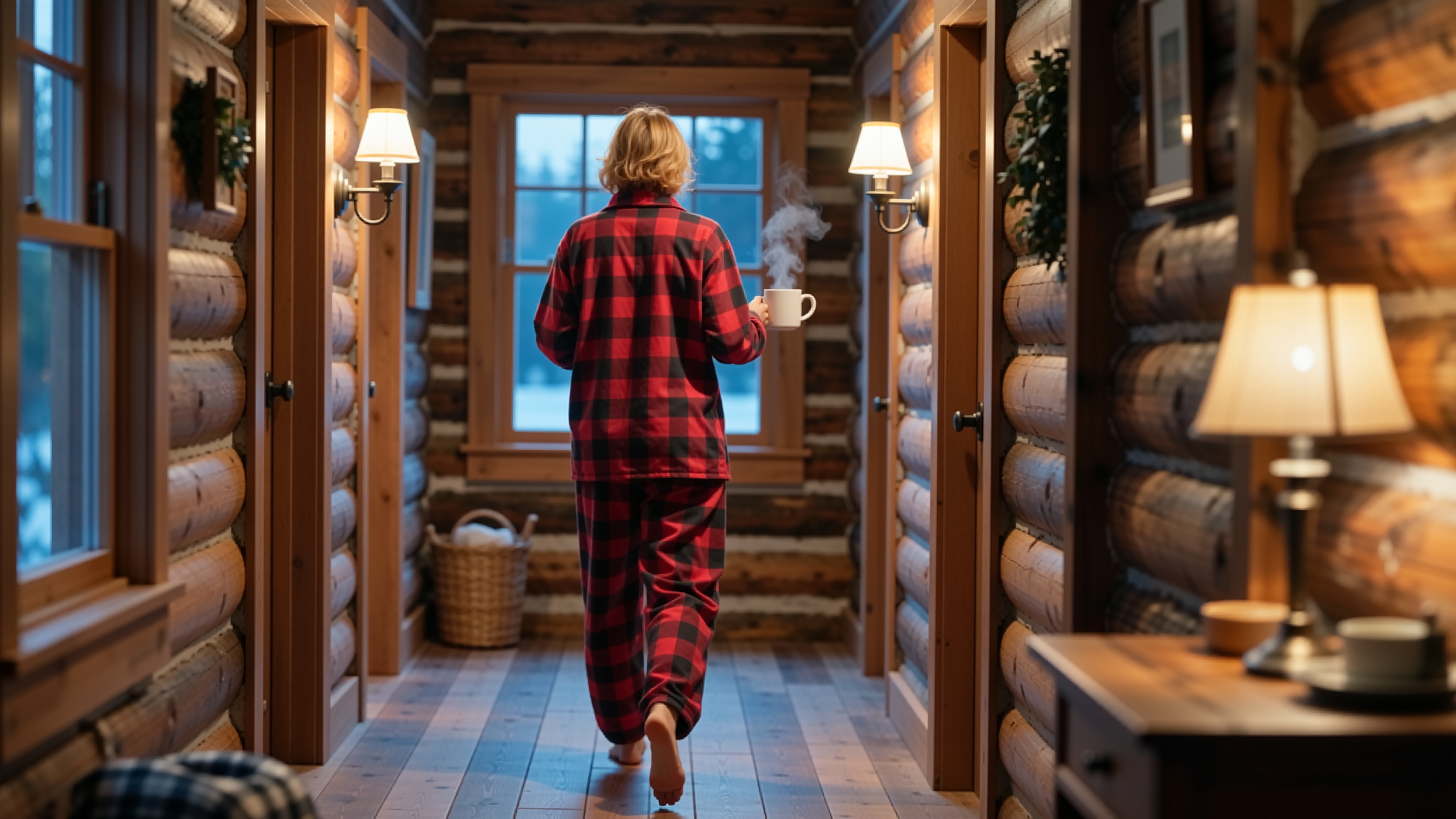 Luxury flannel home clothes